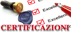 Certificazioni